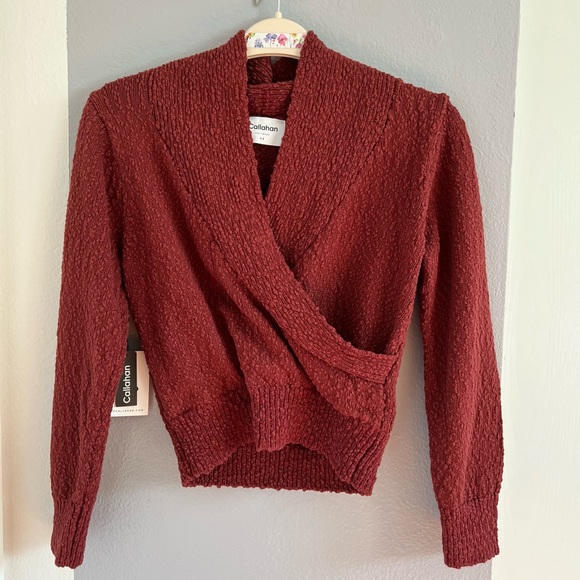 Callahan Risa Top in Rust - Picture 2 of 9